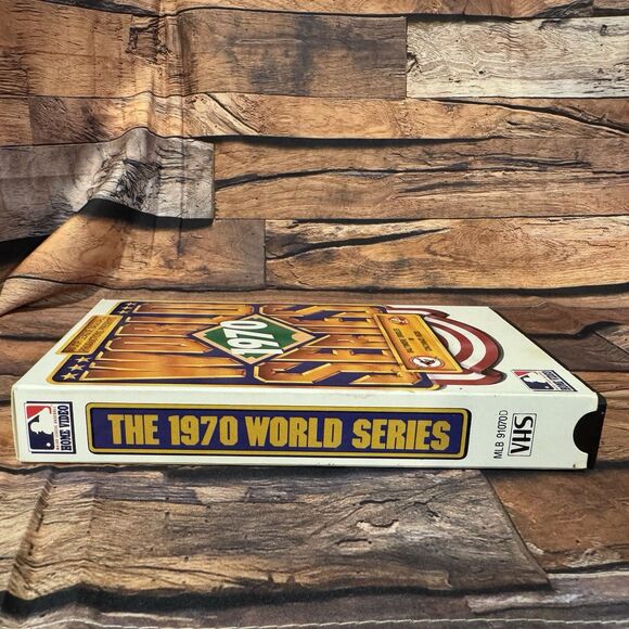 1970 World Series Cincinnati Reds Vs Baltimore Orioles VHS Tape MLB Baseball - Picture 3 of 10